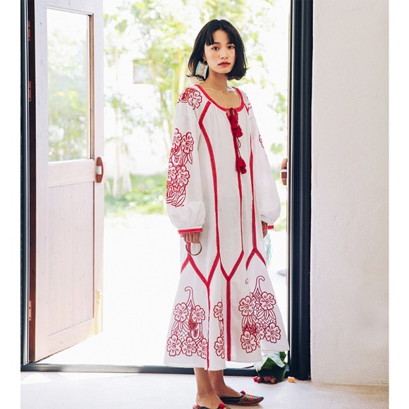Antonine Summer Vacation Maxi Dress